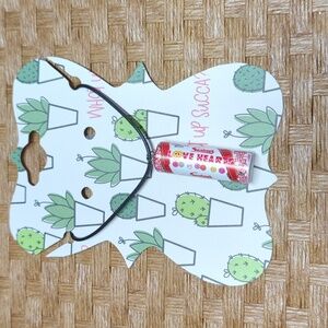 Love hearts candy necklace